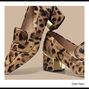 Cole Haan calf hair loafer size 6